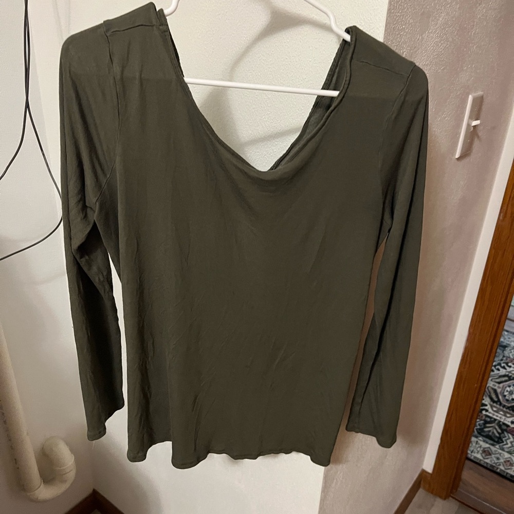 Express women’s Olive top